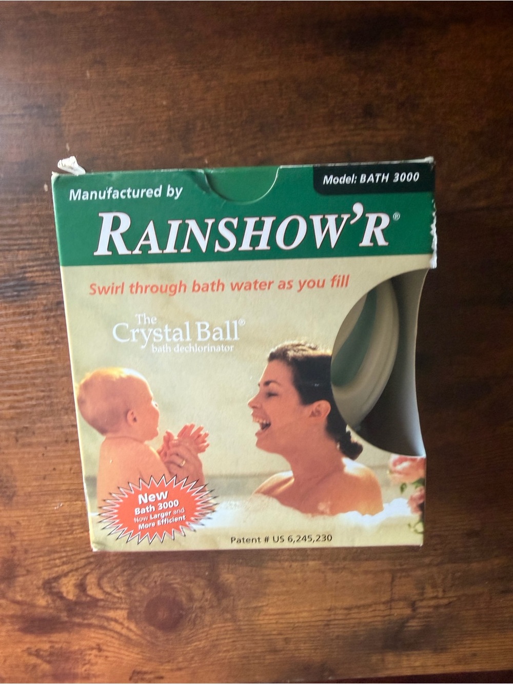 The Crystal Ball Bath Dechlorinator - Green